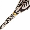 Glamour Red Zebra Luxury Double Canopy Umbrella by Pasotti