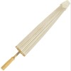 Chinese Paper and Bamboo Parasol - Ivory