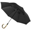 Fulton Portobello - Men's Auto Open Folding Umbrella with Bamboo Handle - Black