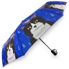 Pigeon and Tuxedo Cat Auto O&C Folding Art Umbrella by Naked Decor