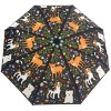 Garden of Puppy Dogs Auto O&C Folding Art Umbrella by Naked Decor