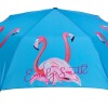 Emily Smith O&C Folding Umbrella - Flossy & Amber Flamingoes