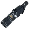 Music Notes Auto Open & Close Folding Umbrella - Black