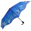 Stormking Auto Open & Close Folding Umbrella - Floral Collection - Blue Daisy