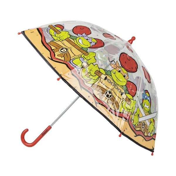 Mutant Ninja Turtles - See Through Dome Umbrella for Children