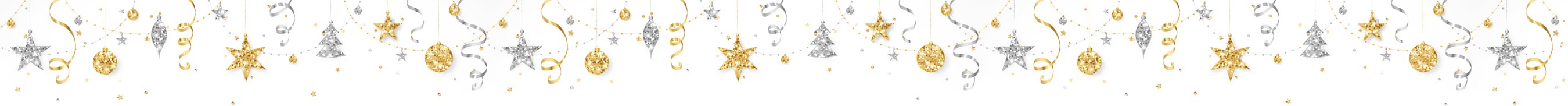 Christmas decorations banner